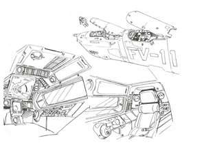 FV-11 Raptor Orbital Corvette Cockpit