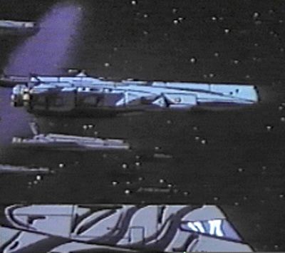 Battle escorting 
Predators - side view