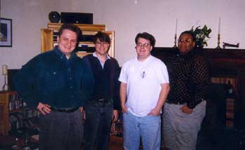 Pete, Rob, Neil and Linwood Foster