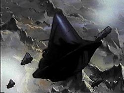 Tristar and fleet in upper atmosphere