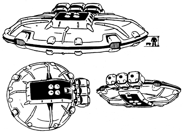 Mollusk - Top, Side, and Rear Views