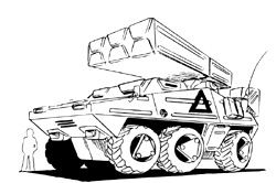 MT-1 Hell's Peacock MLRS