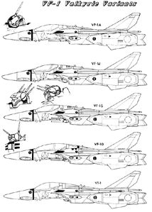 Valkyrie Variants - Side View