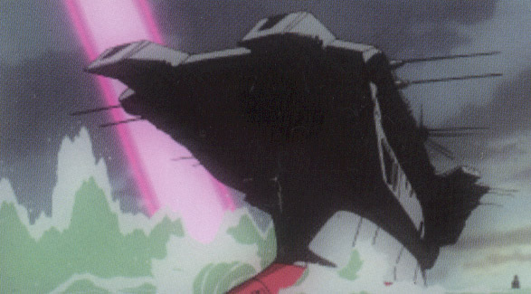 Prometheus-class carrier being bombarded from Orbit