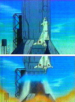 StarGoose and Shuttle Booster launching