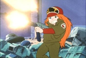 Annie fires Owens gun